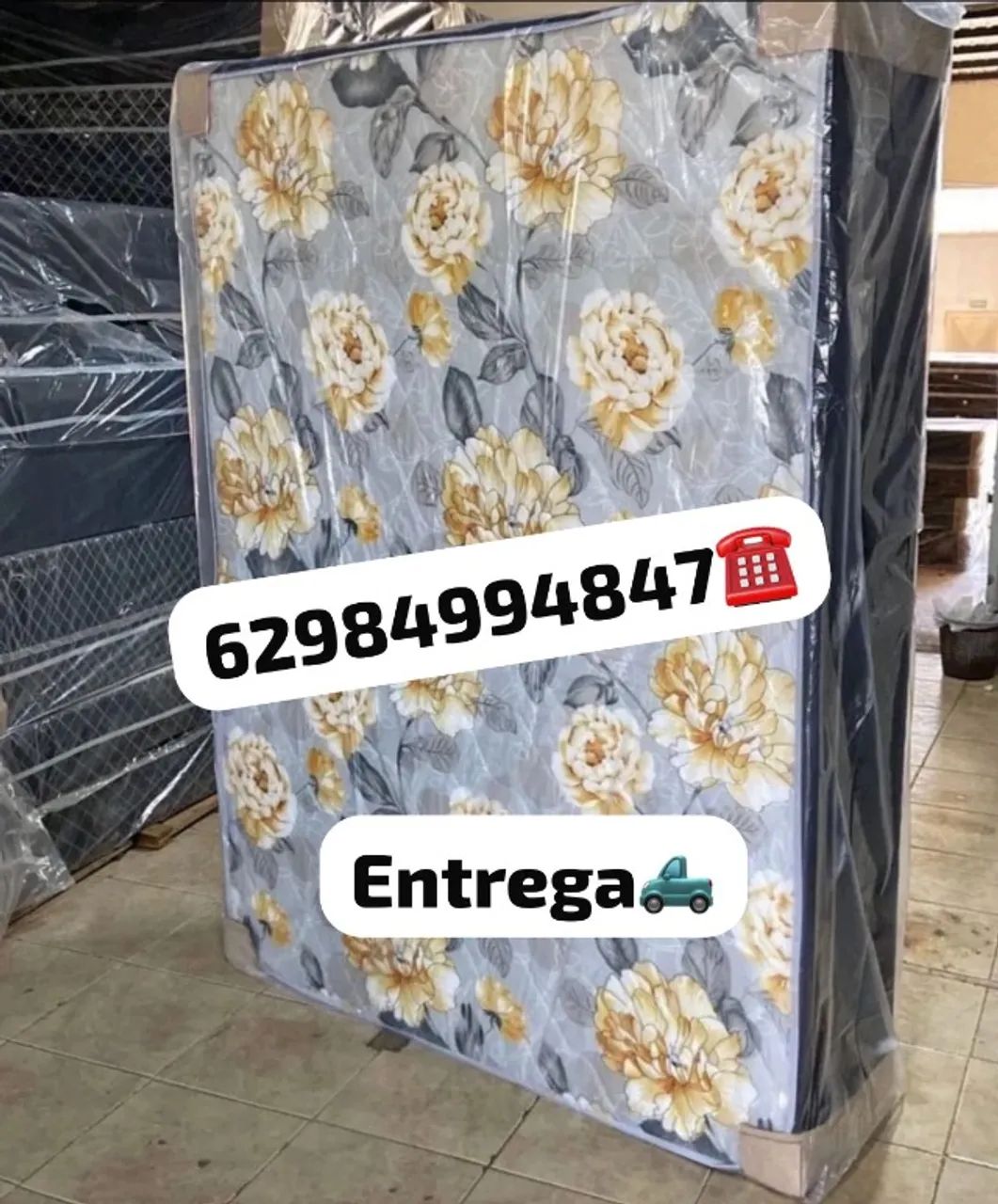 Cama box casal e solteiro (entrego) 