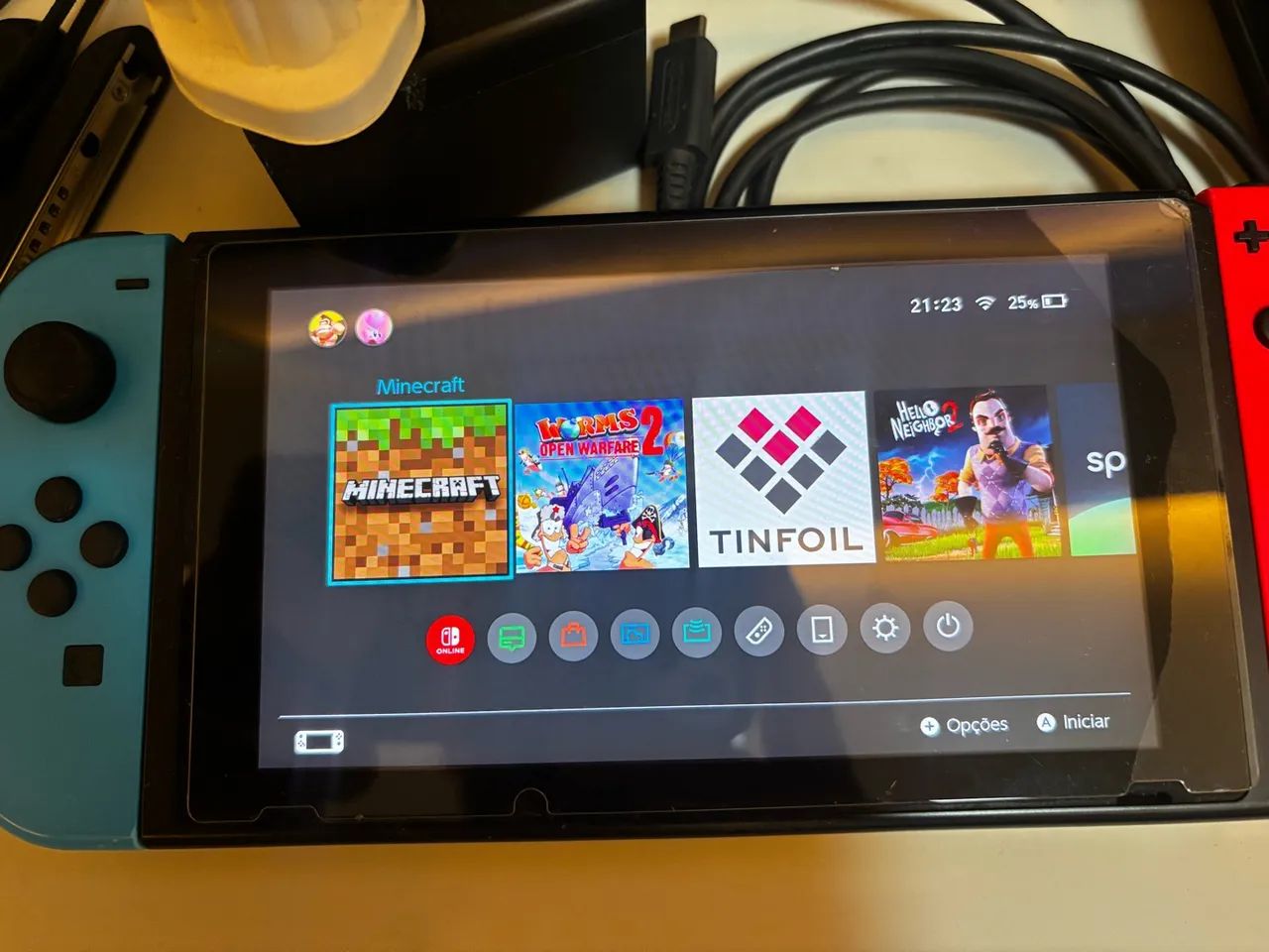 Nintendo switch v2 DESBLOQUEADO - Foto 2
