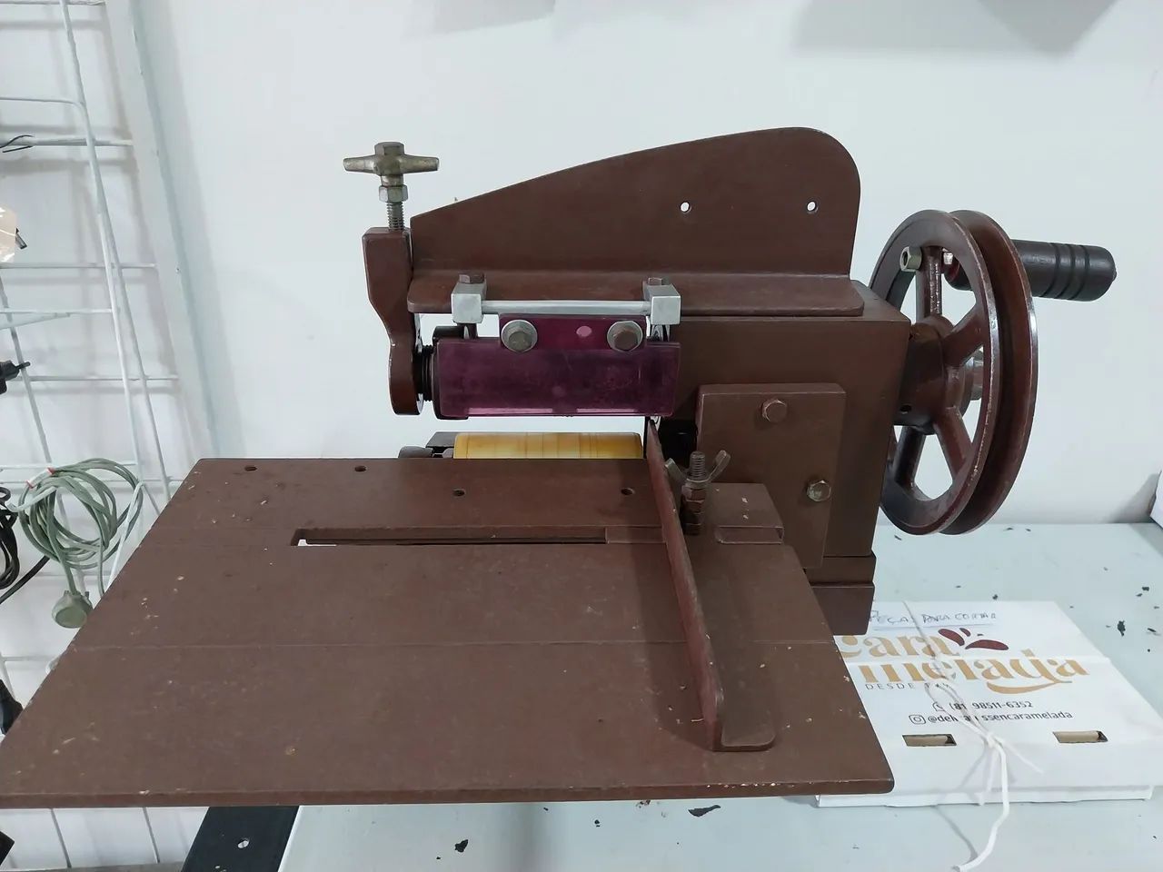 Máquina de fabricar cinto