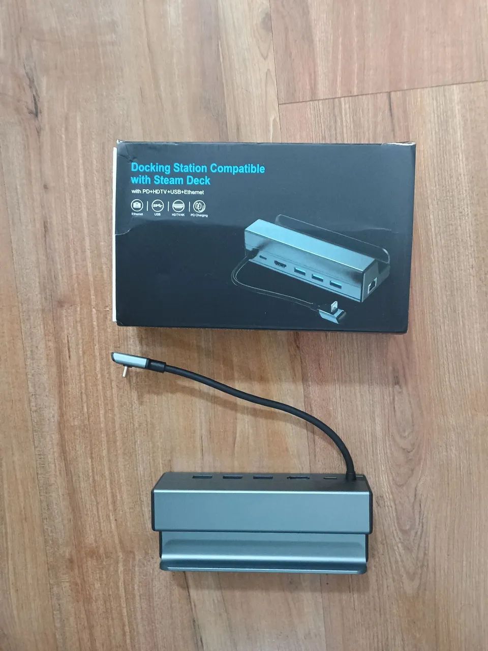 Suporte base para steamdeck com HDMI 60HZ