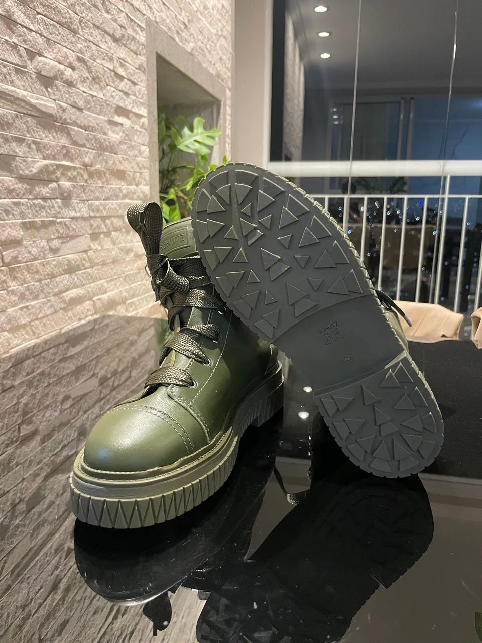 bota coturno bold schutz 39 - Foto 3
