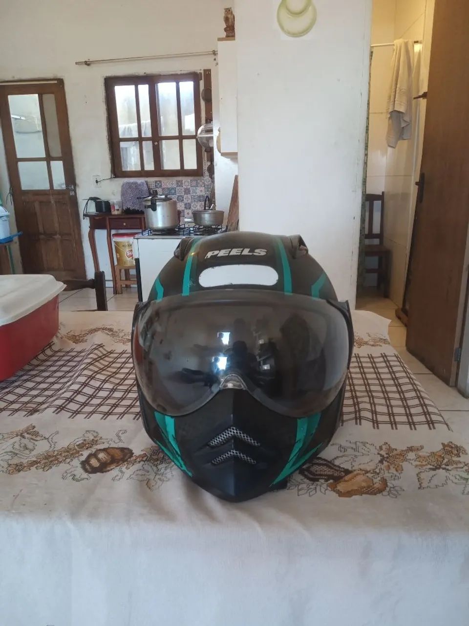 Capacete de moto tamanho 60 - Foto 5