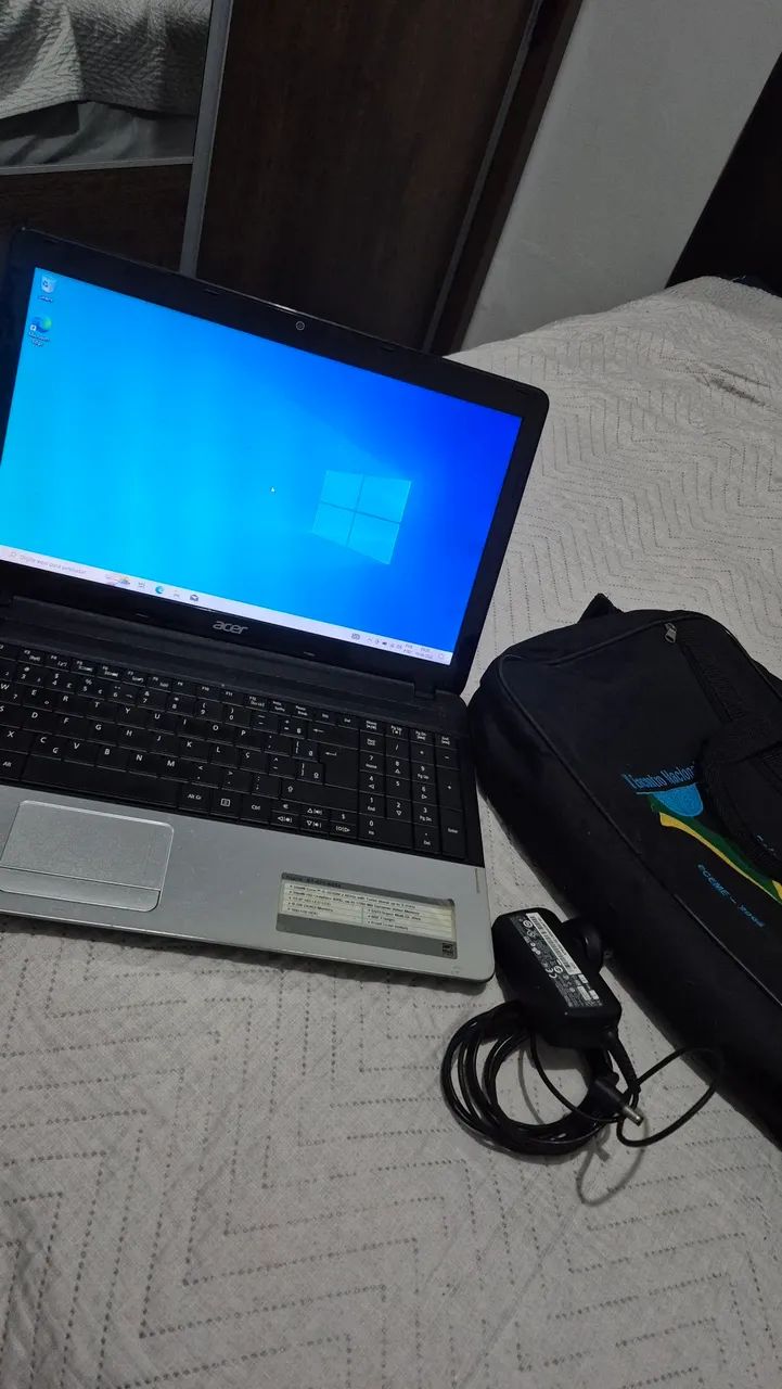 Notebook Acer i5, problema no teclado