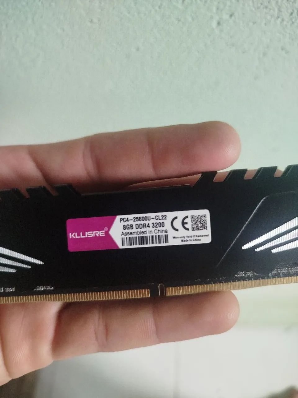 Memória ram 8gb 3200mhz kllisre - Foto 2