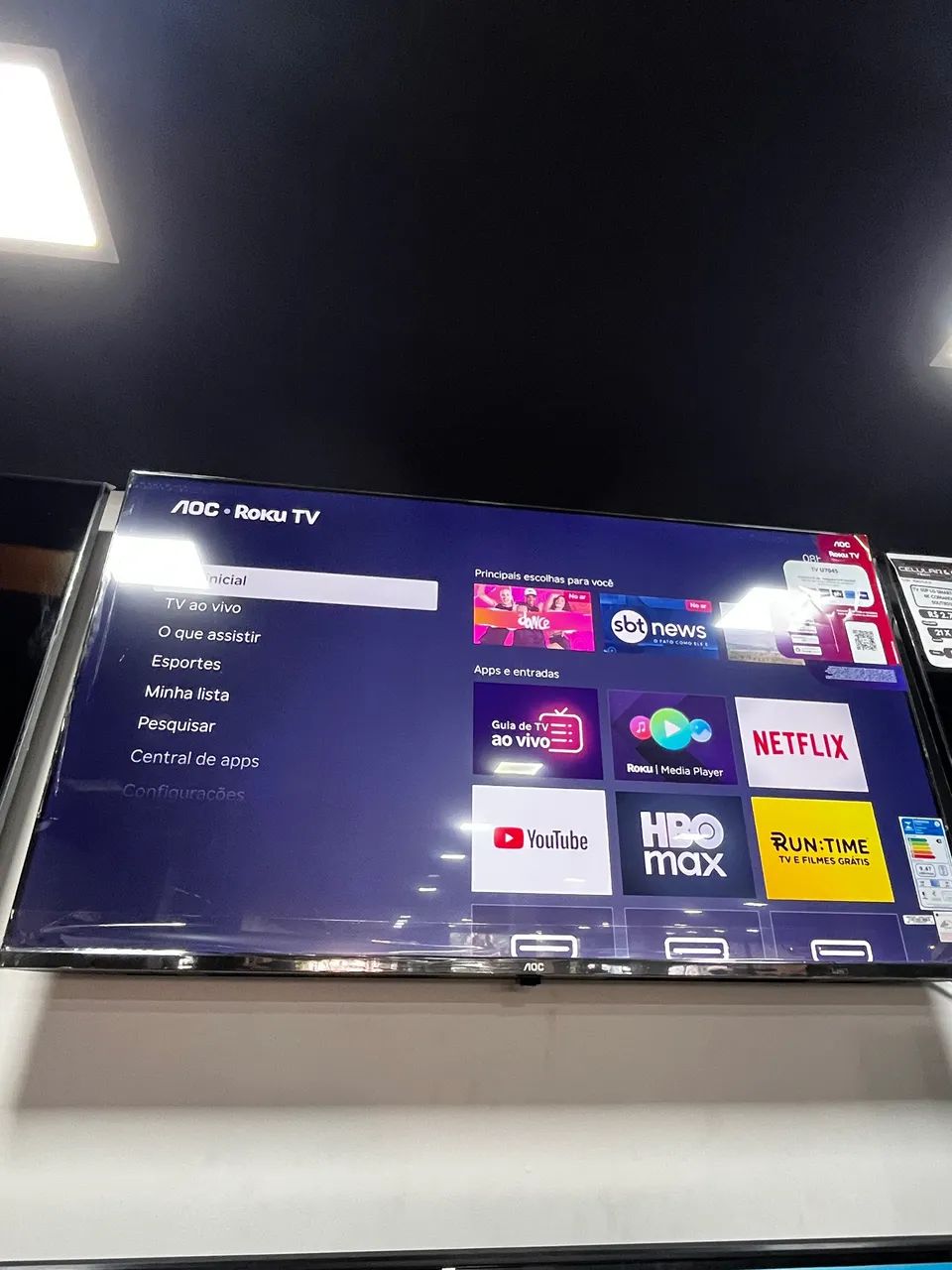 TELEVISÃO AOC 50P EM OFERTA