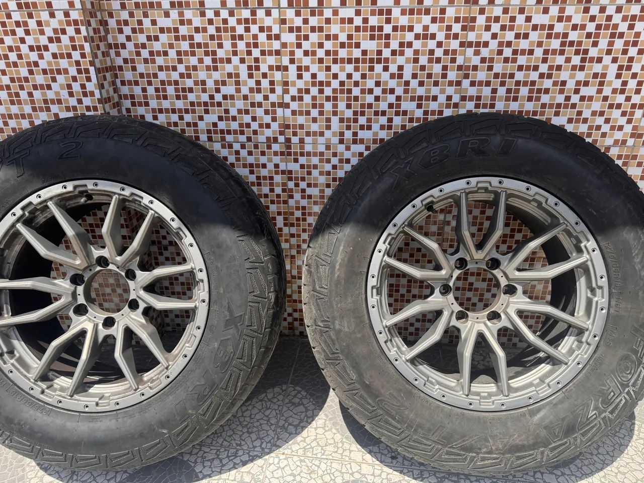 Rodas off road aro 18 novíssimas  - Foto 4