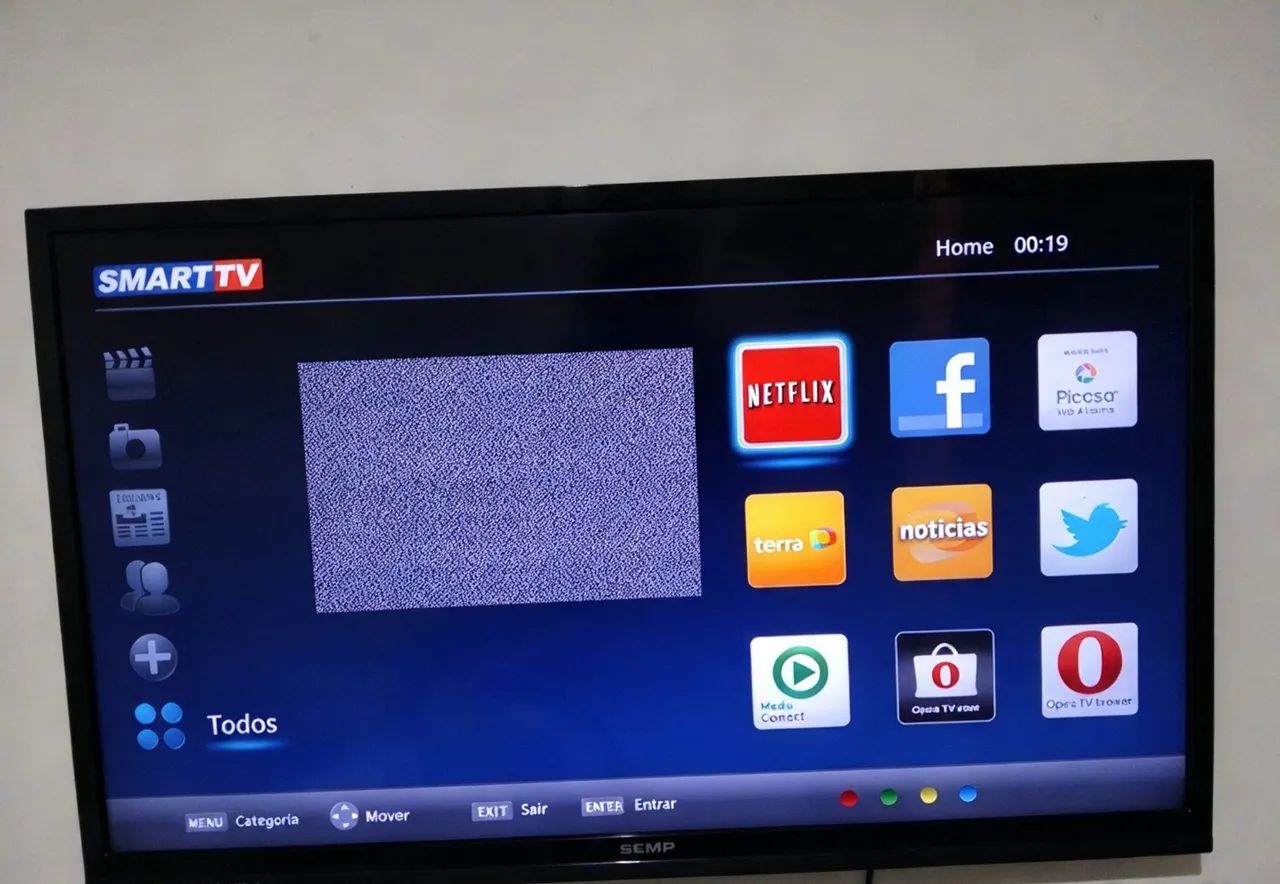 Tv Semp smart 40 polegadas  - Foto 3