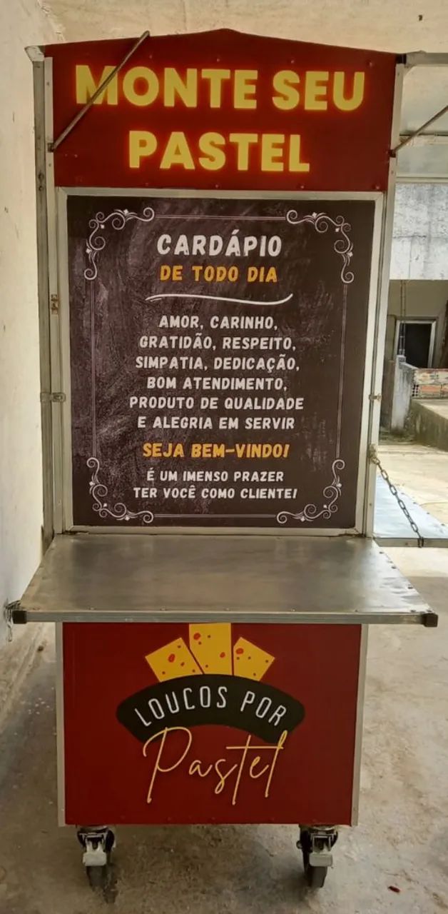BARRACA DE PASTEL E MASSAS COMPLETA! - Foto 3