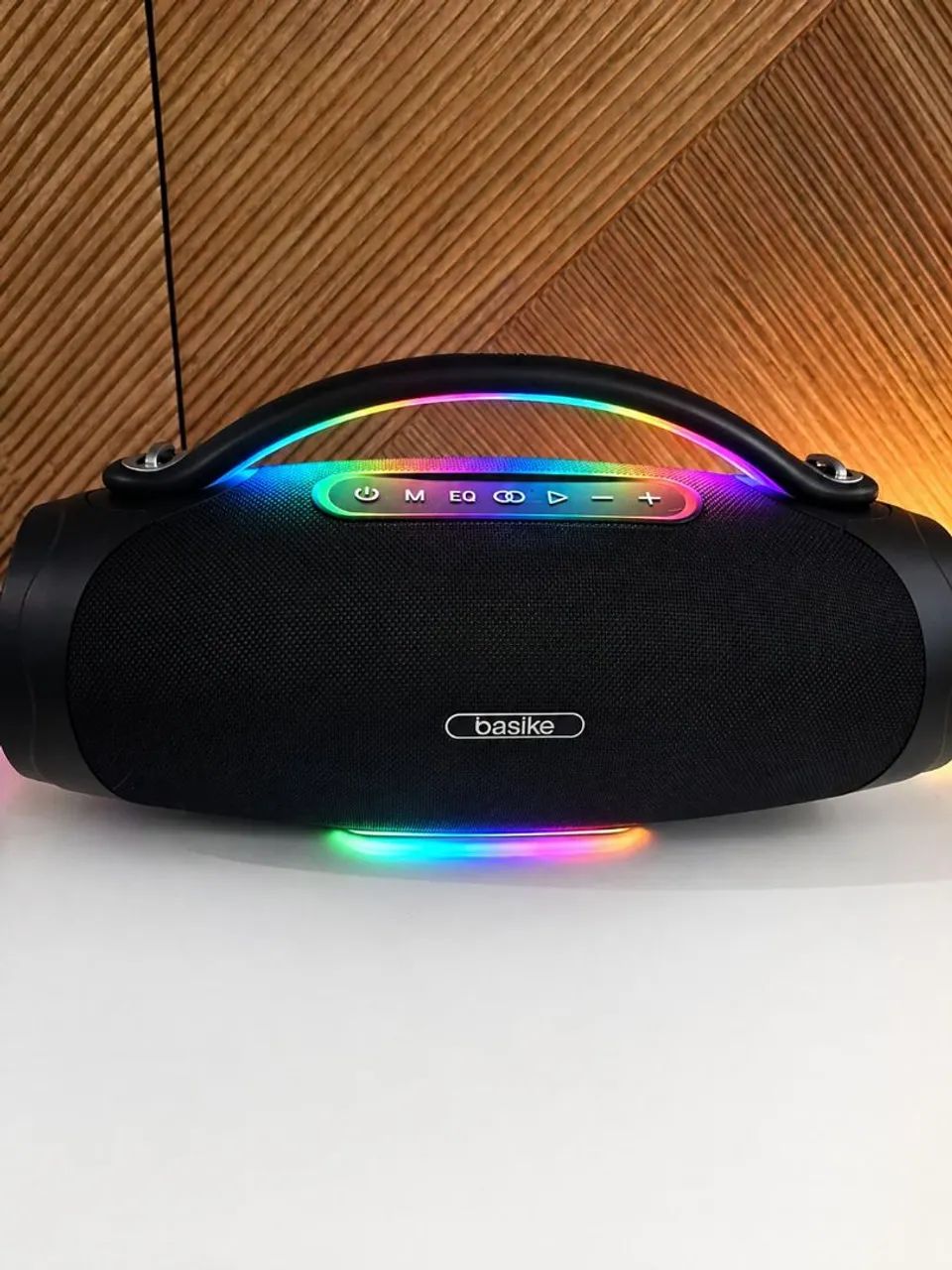 Caixa de Som Bluetooth Basike Ba-RAD180 - Potência, Grave e Conectividade TWS 200W!  - Foto 2