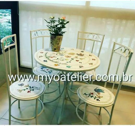 Conjunto Mesa Mosaico