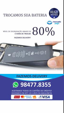Displays e Baterias - Apenas iPhones