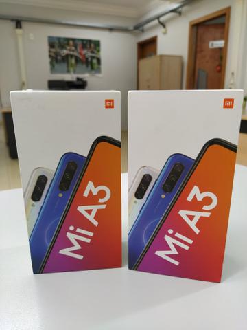 Black Friday Mi A3 64 leitor biométrico na tela