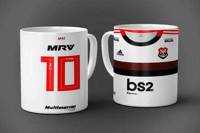 Canecas do Flamengo a pronta entrega de promoção