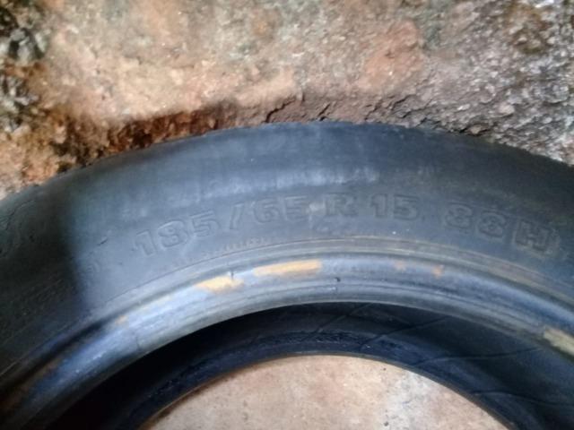 Pneus aro 15/ são 2 pneus por 120R$/ apenas dinheiro/120r$ - Foto 3