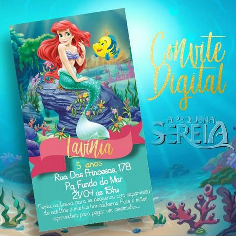 Digital convite virtual para enviar pelo whatsapp - Foto 2