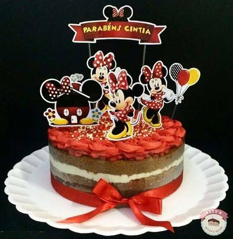 Bolos decorados com chantilly - Foto 4
