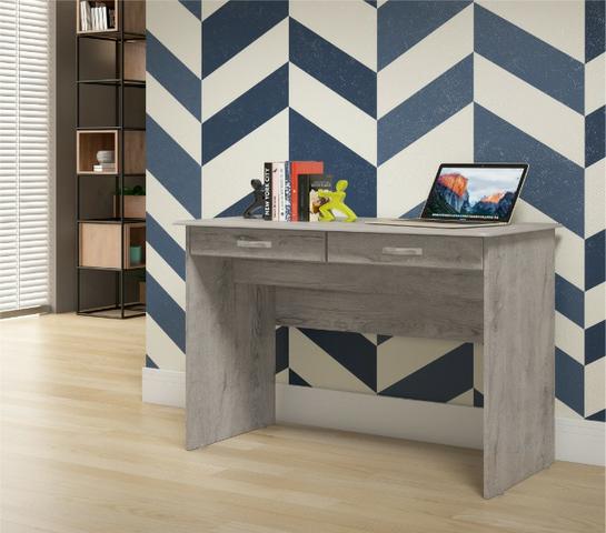 Mesa Delta com 2 gavetas office = Entrega e Montagem Grátis ! - Foto 5
