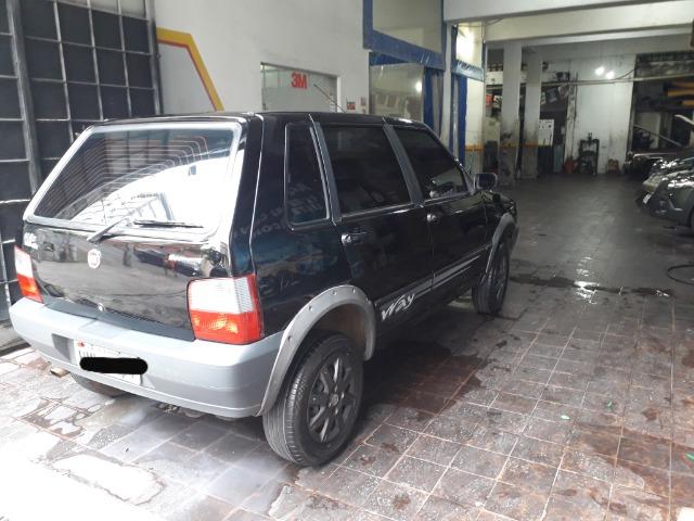 Fiat uno way fire 4p preto - Foto 6
