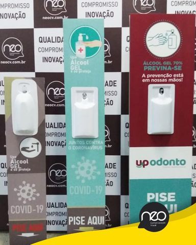 Totem para Álcool em Gel a partir de R$ 250,00 - Foto 5