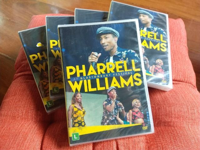NOVO - DVD Pharrell Williams - At Glastonbury Festival
