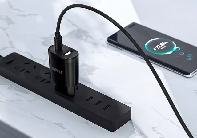 Carregador + Cabo Type C / Usb-C para Galaxy S20, S21 e S22 5.1A - Foto 4