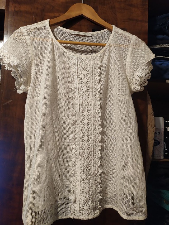 Blusa renda zara G - Foto 2