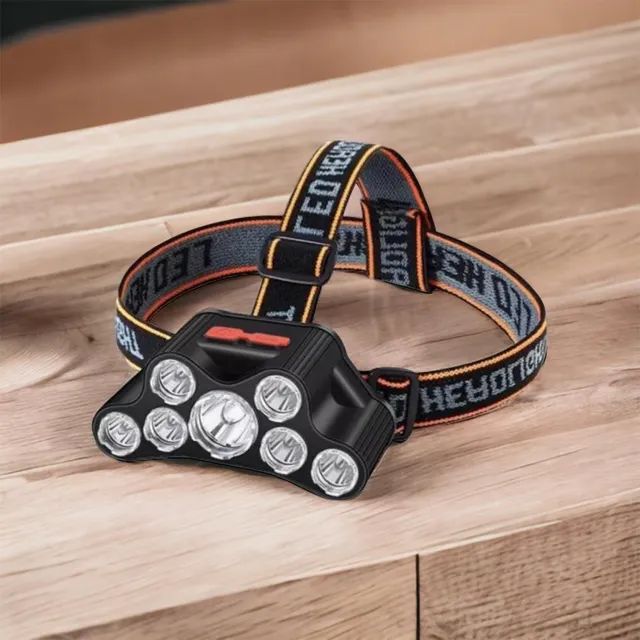 Lanterna de Led Recarregável de Cabeça