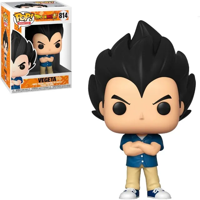 Kit Vegeta Dragon Ball Z Anime Tal Pai Tal Filho 2 Peças