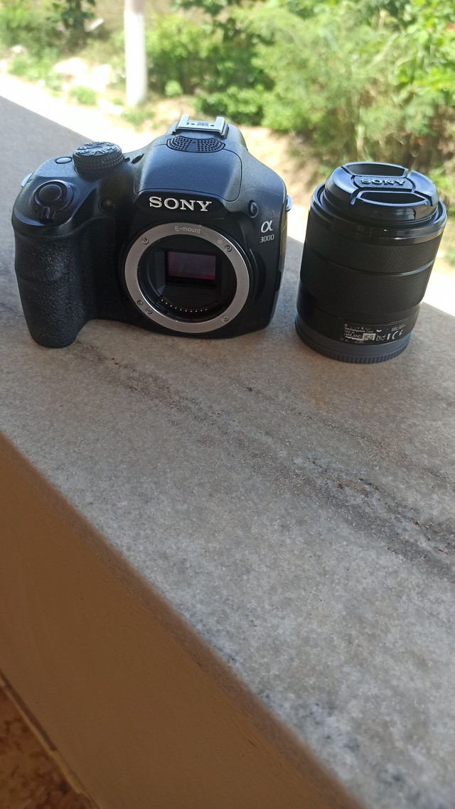 Câmera profissional Sony 