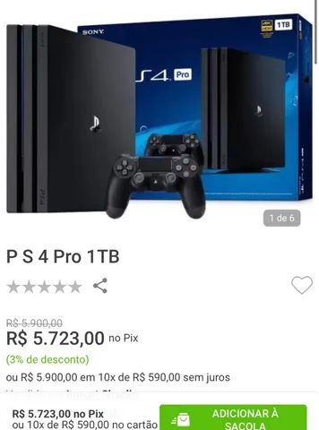 PS4 PRO 1TB, (USADO!!) - Videogames - Zona 01, Maringá 1246156280