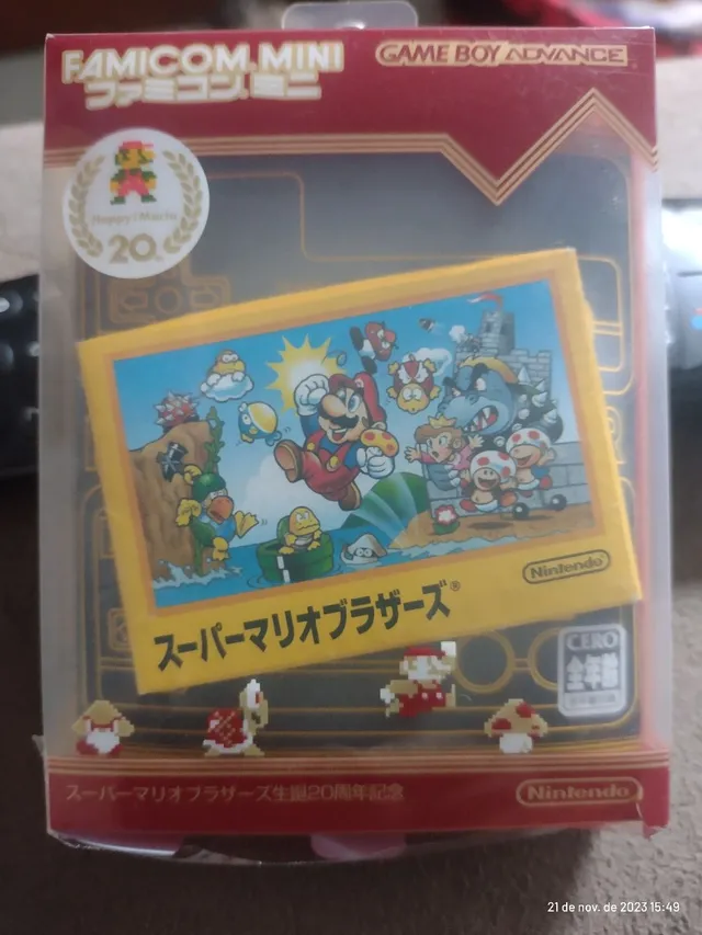 Famicom Mini Super Mario Bros. GAMEBOY ADVANCE Japan Version