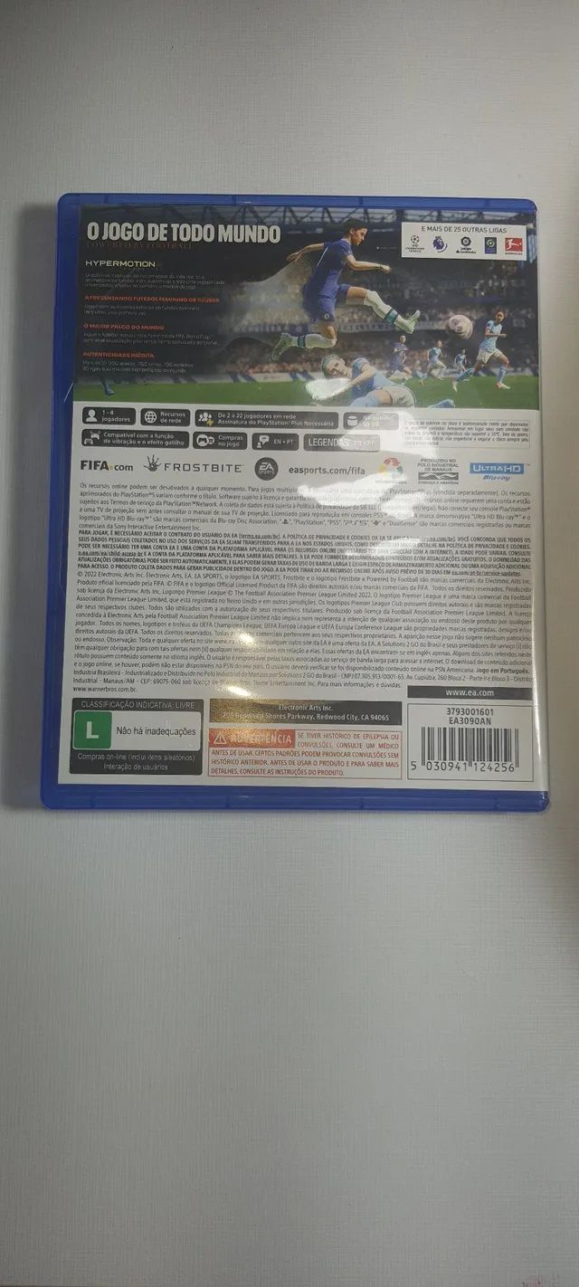 Jogo Ps5 Fifa 23 - EA3090AN