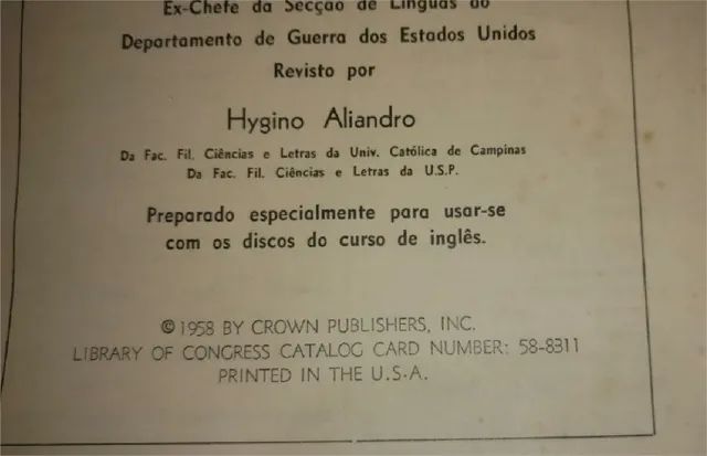  Discos de Curso Ingles ano 1958 completo - Foto 4