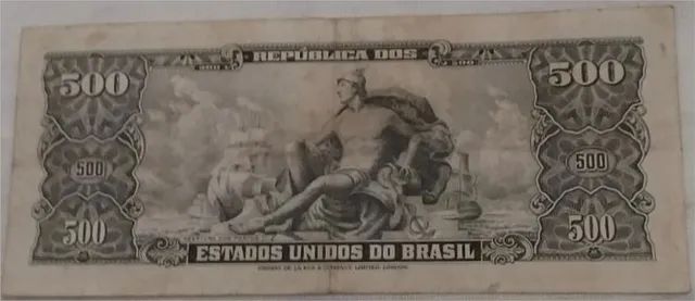 Cédula CR$500,00 estampa 2ª - Foto 2