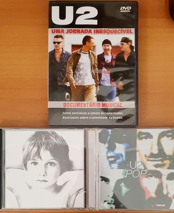 CDs U2 Pop e U2 Boy + Brinde!446519970806507521