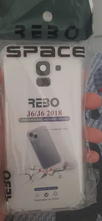 Capa TPU e película 3D para Samsung j6 - Foto 3