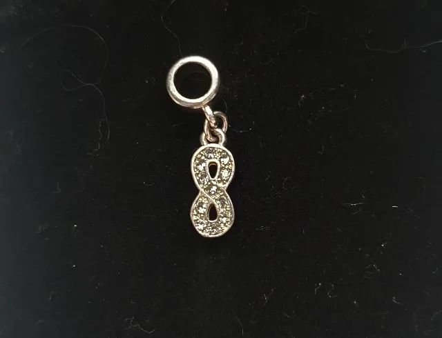 charm/berloque/pingente - infinito !
