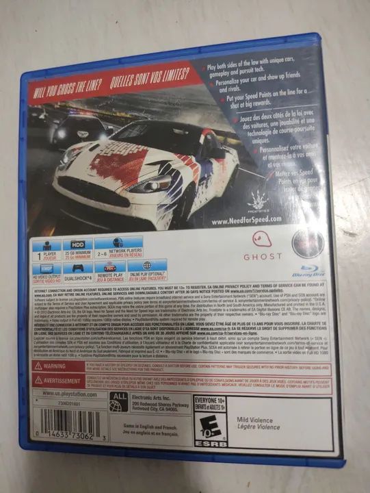 Need for speed de ps4 - Foto 2