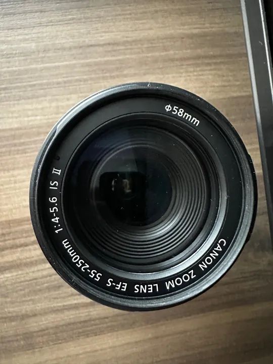 Lente cânon EF-S 55-250mm IS II - Foto 3