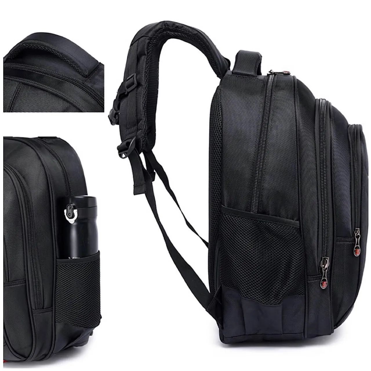 Mochila Swissport MacBook Notebook IPad Executiva Bolsa - Foto 2