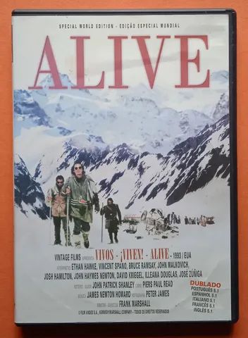 Dvd Alive (Vivos) 2a Edição - Dublado 