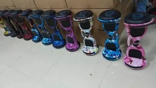 Lacrado Hoverboard Scooter Elétrico Bolsa e Led Roda 10 Polegadas - Foto 5
