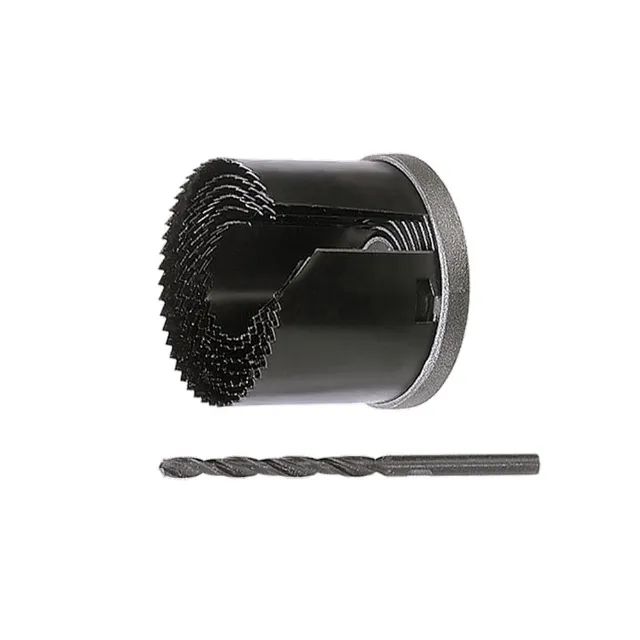 Jogo Serra Copo De Aco Rapido Para Madeira 7 Pcs Altura 51mm
