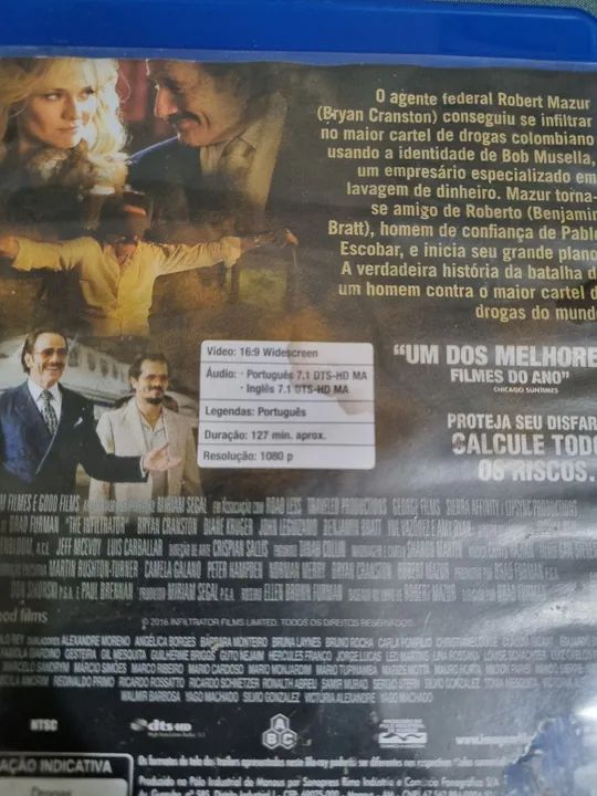 Blu-ray conexão Escobar - Foto 2