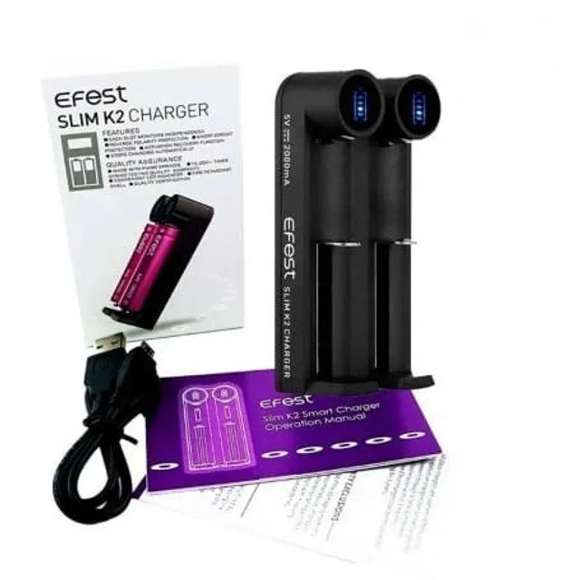Carregador Efest Slim K2 - Foto 2