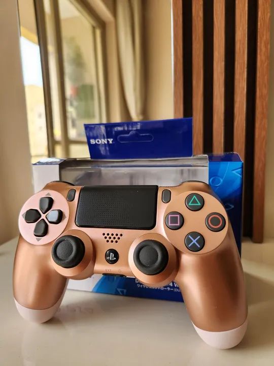 Controle Playstation 4 Rose Gold NOVO  - Foto 3