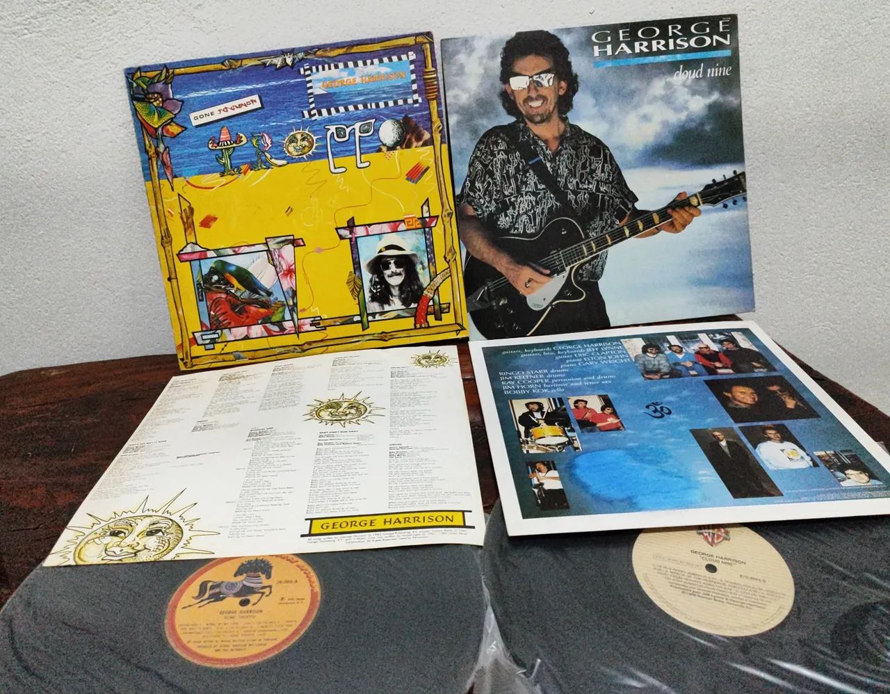 2 Lps George Harrison - Gone Troppo /Cloud Nine/Vinil /Beatles rock