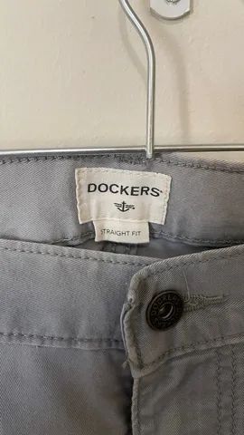 Calça sarja Dockers TAM 46 cinza  - Foto 2