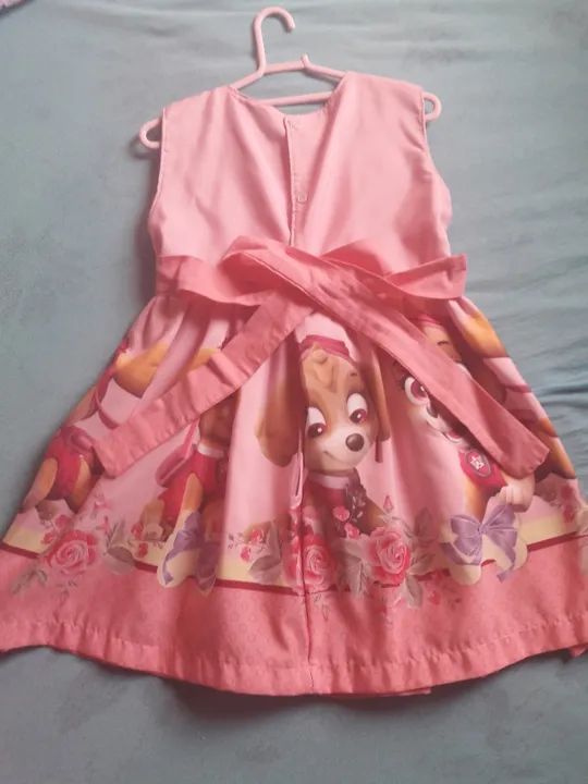 Vestido infantil  tema Sky - Foto 2