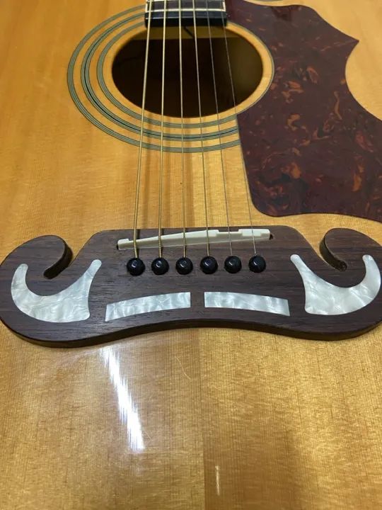 Epiphone EJ-200SCE - OPORTUNIDADE ÚNICA - Foto 2
